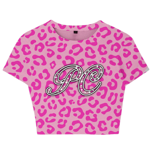 Pape Crew Cheetah Luxe Bikini Set - Pink