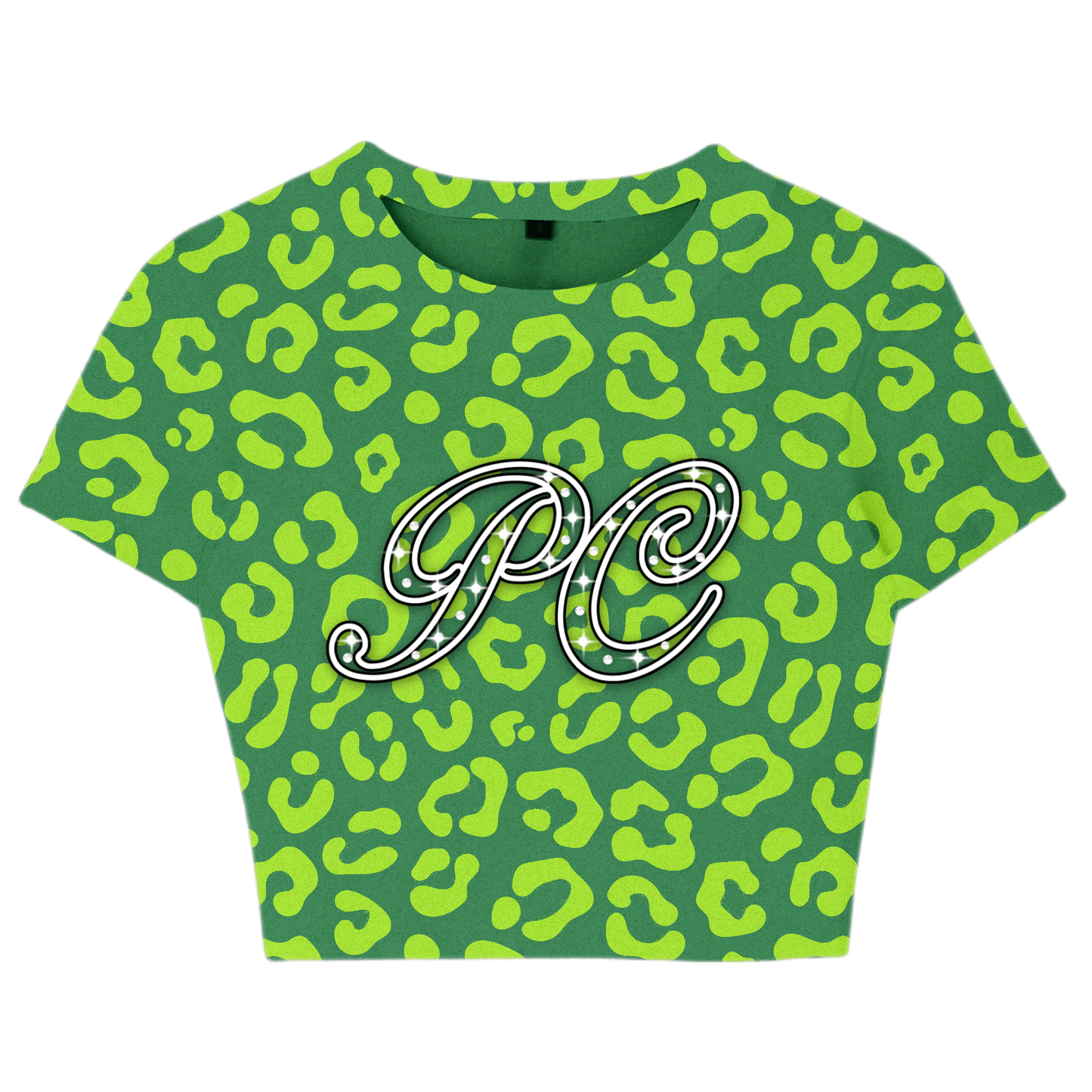 Pape Crew Cheetah Luxe Bikini Set - Green