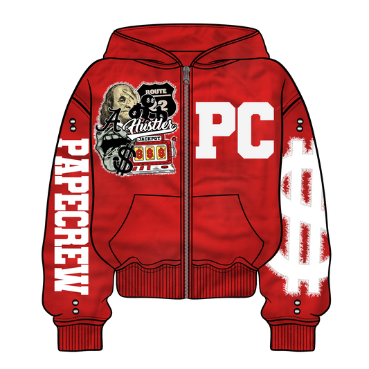 Pape Crew Windbreaker Set 2.0- Red