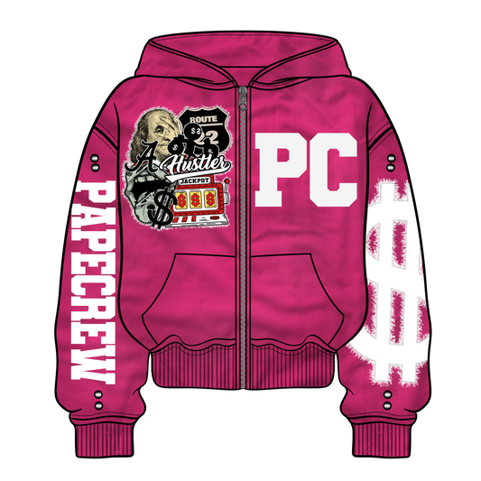 Pape Crew Windbreaker Set 2.0- Pink