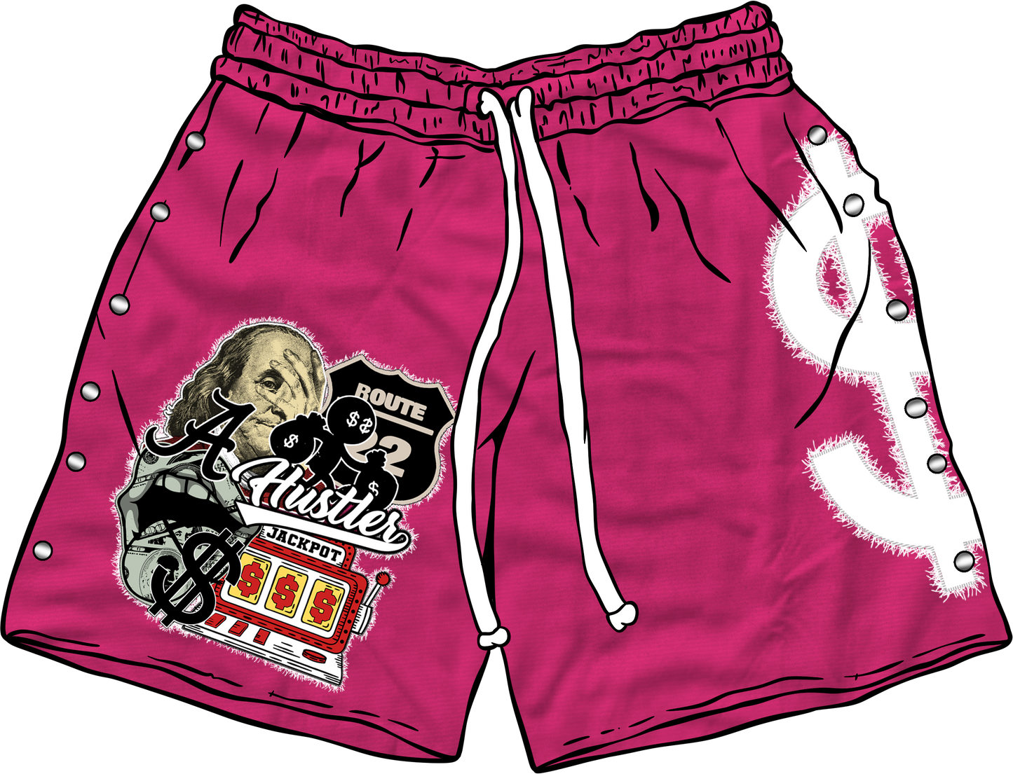 Pape Crew Windbreaker Set 2.0- Pink