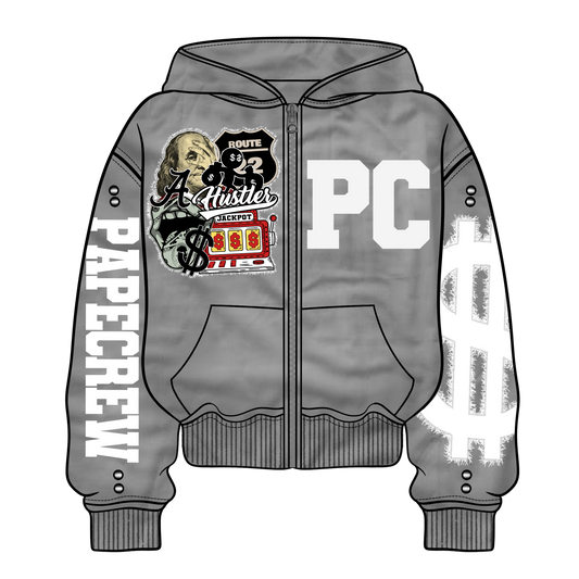 Pape Crew Windbreaker Set 2.0- Gray