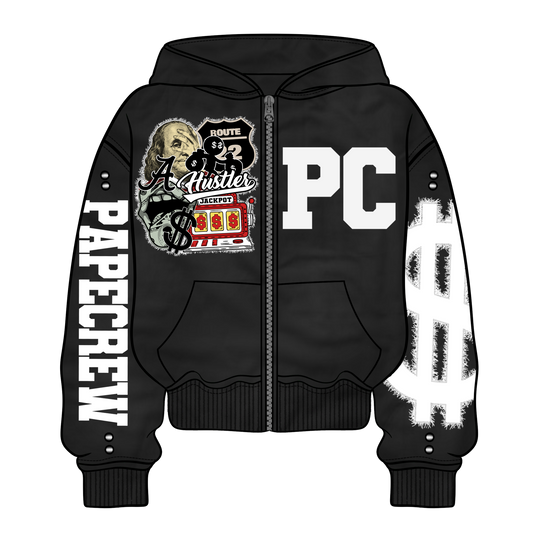 Pape Crew Windbreaker Set 2.0- Black