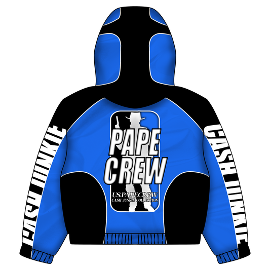 Cash Junkie Nylon Set- Blue