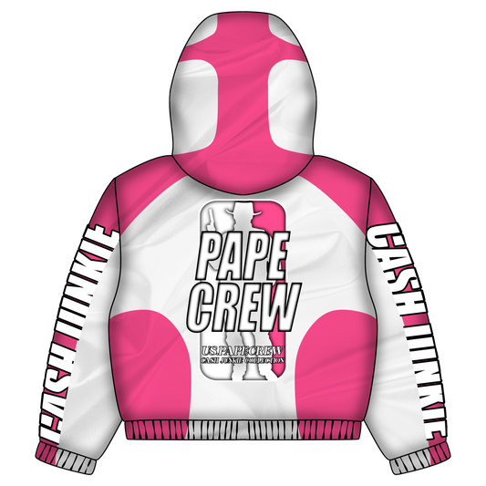 Cash Junkie Nylon Set- Pink