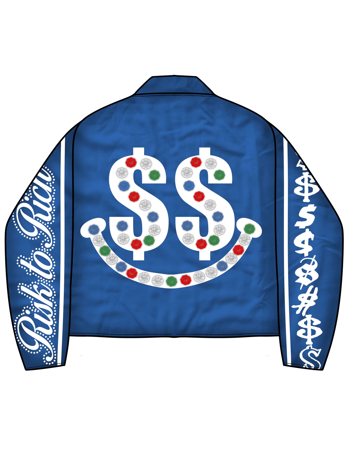 Pape Crew Windbreaker Set - Blue