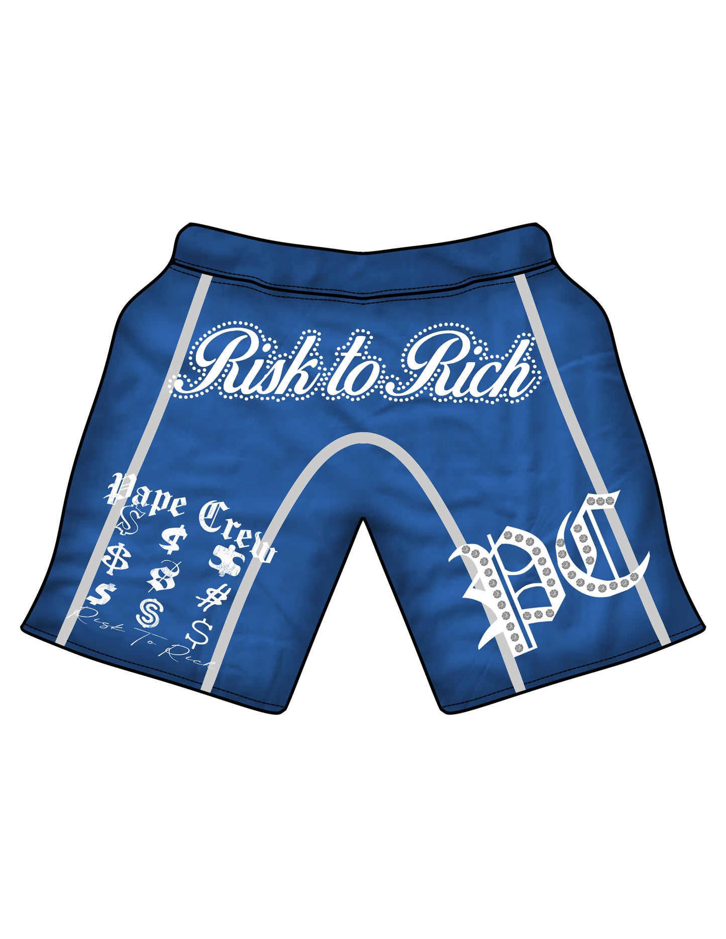 Pape Crew Windbreaker Set - Blue