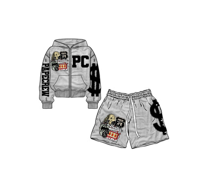 Pape Crew Windbreaker Set 2.0- White