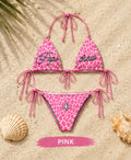 Leopard Pink Bikini set