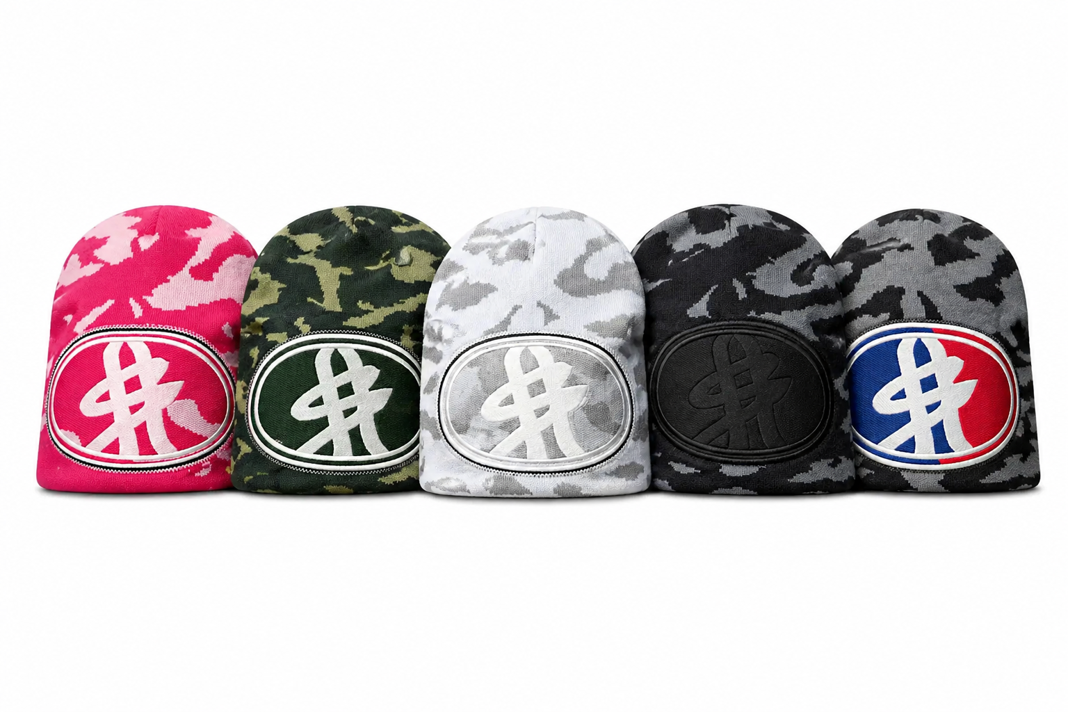 Pape Crew Camo Series Beanies