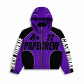Cash Junkie Nylon Zipup - Purple