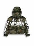 Cash Junkie Nylon Zipup - Camo