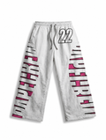 Cash Junkie Nylon Set Pants - Pink