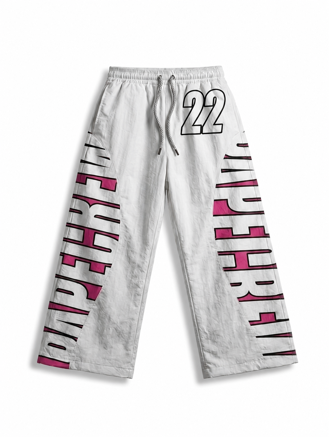 Cash Junkie Nylon Set Pants - Pink