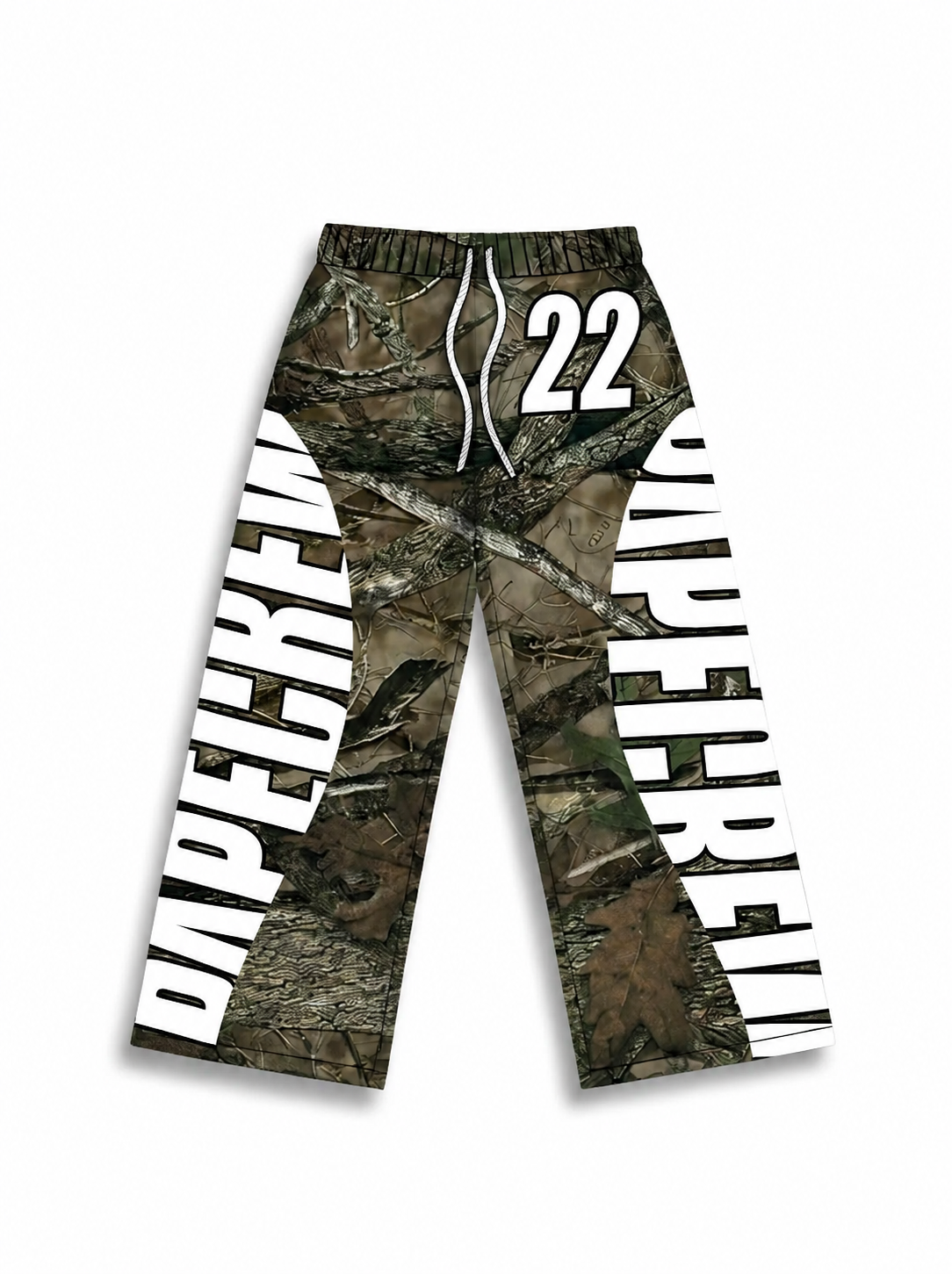 Cash Junkie Nylon Pants - Camo