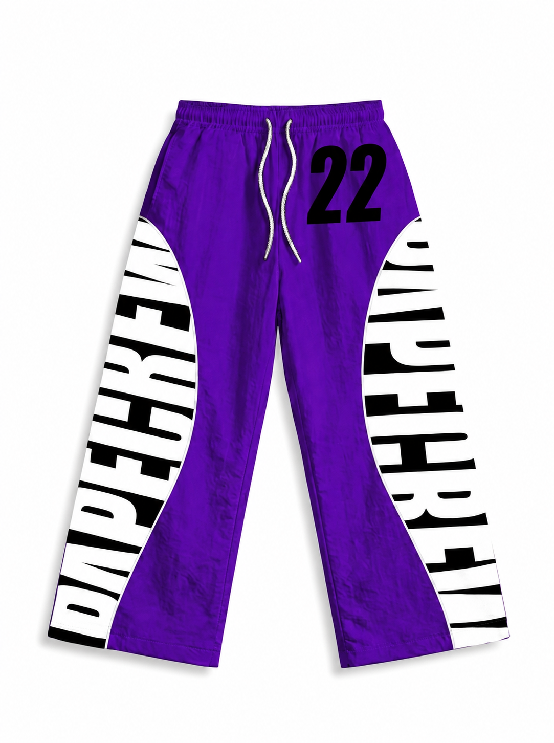 Cash Junkie Nylon Pant Set- Purple