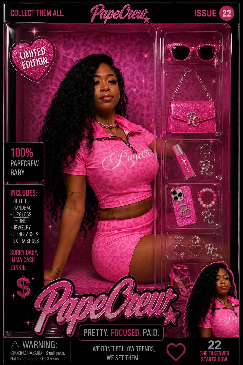 Pink Cheetah $et