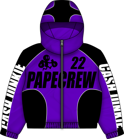 Cash Junkie Nylon Set- Purple