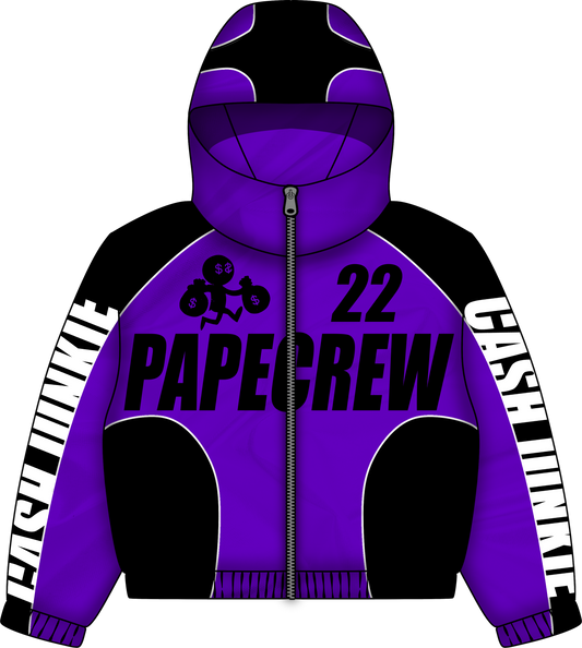 Cash Junkie Nylon Set- Purple