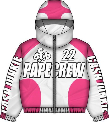 Cash Junkie Nylon Set- Pink