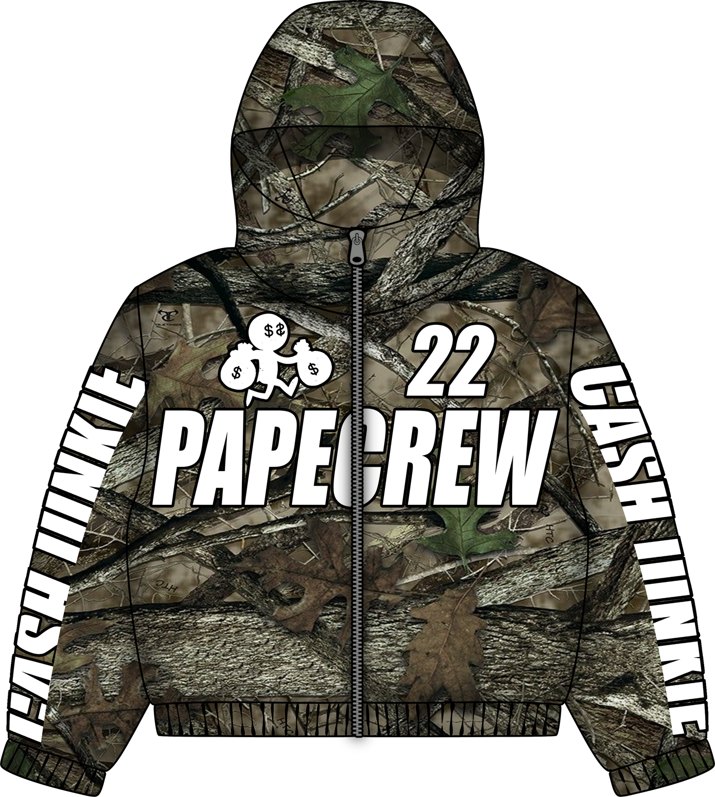 Cash Junkie Nylon Set- Camo
