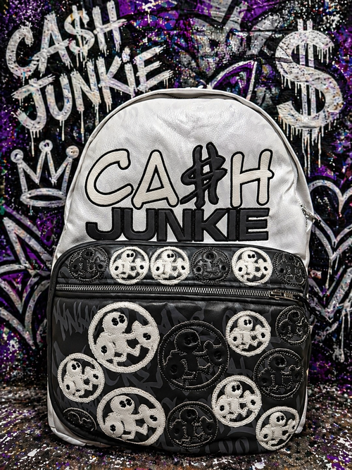 CA$H JUNKIE Backpack- Black