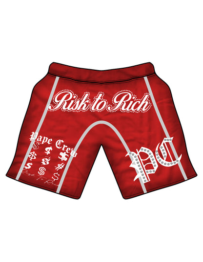 Pape Crew Windbreaker Set - Red